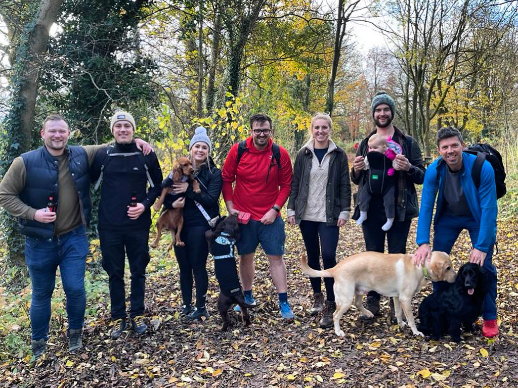 Vantage walk the Tissington Trail for Staffordshire Women's Aid