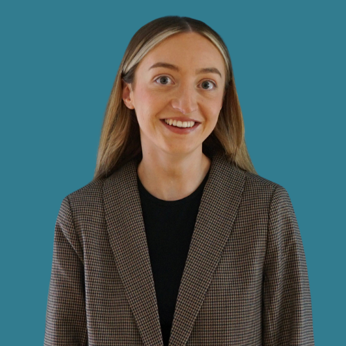 A photograph of Chloe Smith